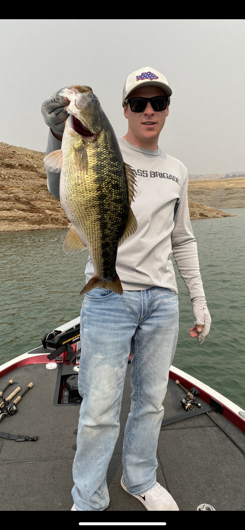 Lake McClure Fishing Report by Christian Ostrander RB Bass Fishing