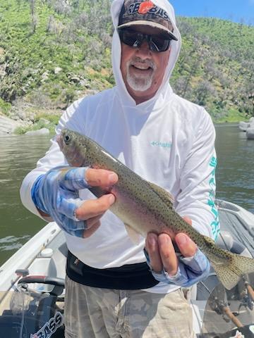 RB Bass Outdoors Angler Michael Rogers With A Lake Oroville